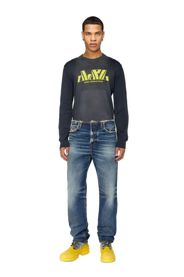 Men KSamos Black Diesel Knitwear
