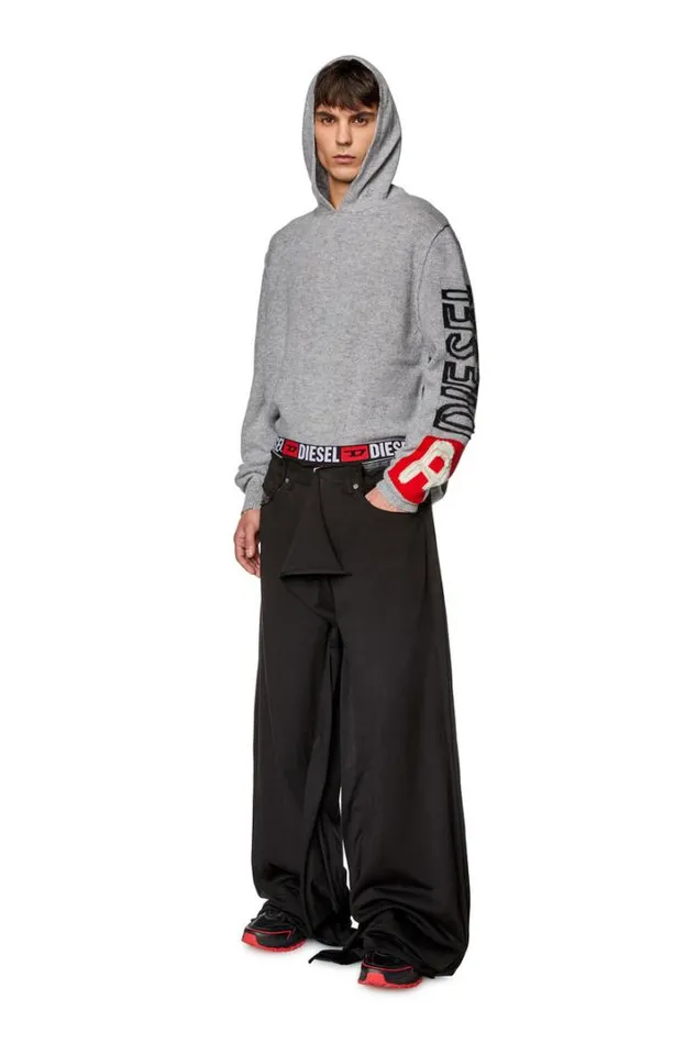 Men KTelendo Grey Diesel Knitwear