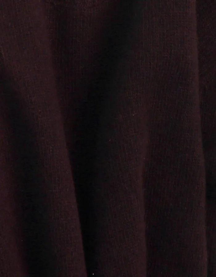 Men Knit Sweaters Colorful Standard Classic Merino Wool Crew Oxblood Red