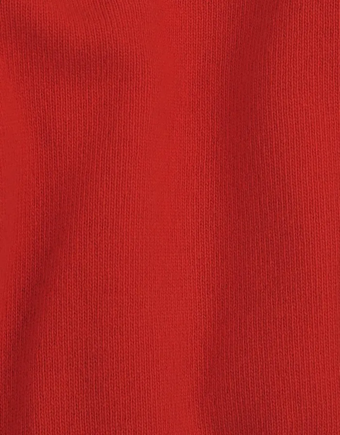 Men Knit Sweaters Colorful Standard Light Merino Wool Crew Scarlet Red
