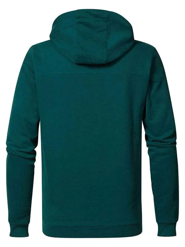 Men Knits and Sweats Petrol Industries Zipped Hoodie Emerald Green