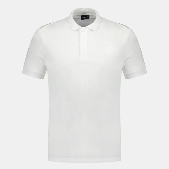 Men Le Coq Sportif Polos Shirts Ton Sur Ton Polo Shirt En Jersey Piqu Coton New Optical White Men Le Coq Sportif Polos Shirts Ton Sur Ton Polo Shirt En Jersey Piqu Coton New Optical White