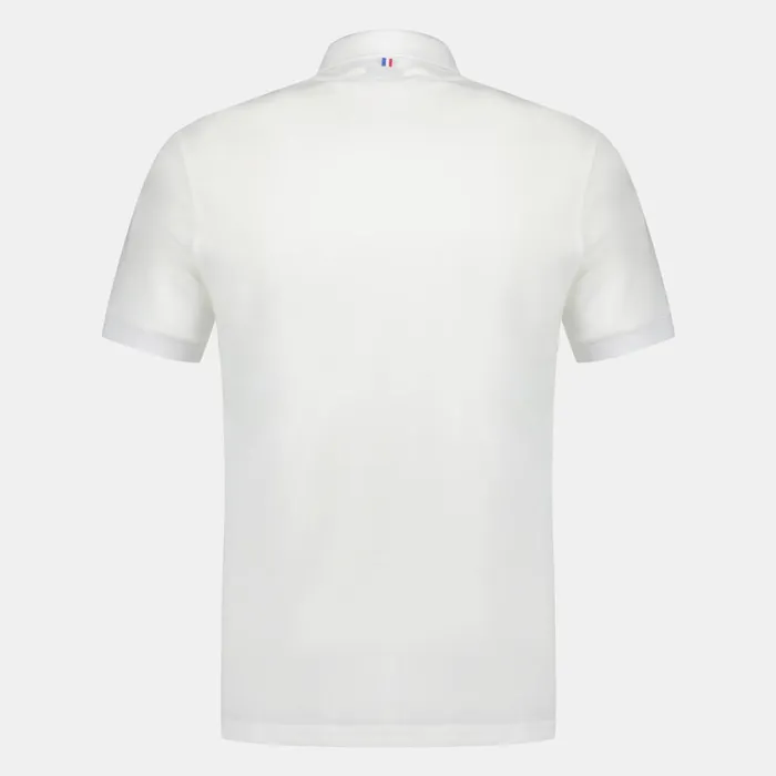 Men Le Coq Sportif Polos Shirts Ton Sur Ton Polo Shirt En Jersey Piqu Coton New Optical White Men Le Coq Sportif Polos Shirts Ton Sur Ton Polo Shirt En Jersey Piqu Coton New Optical White