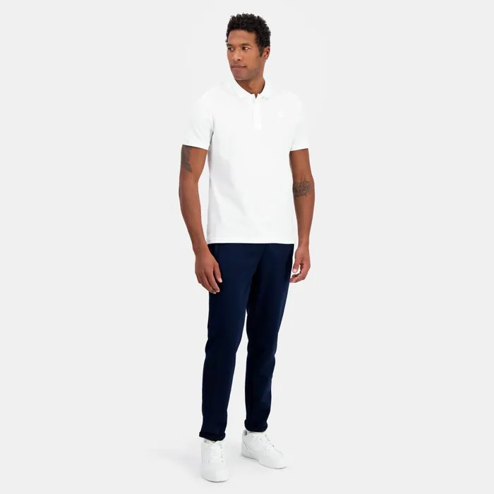 Men Le Coq Sportif Polos Shirts Ton Sur Ton Polo Shirt En Jersey Piqu Coton New Optical White Men Le Coq Sportif Polos Shirts Ton Sur Ton Polo Shirt En Jersey Piqu Coton New Optical White