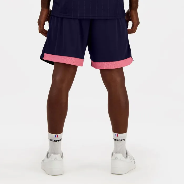 Men Le Coq Sportif Shorts Paris 2024 Shorts Bleu Nuit