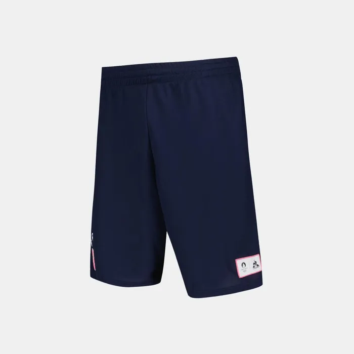 Men Le Coq Sportif Shorts Paris 2024 Shorts Bleu Nuit