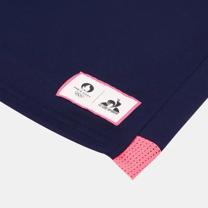 Men Le Coq Sportif Shorts Paris 2024 Shorts Bleu Nuit