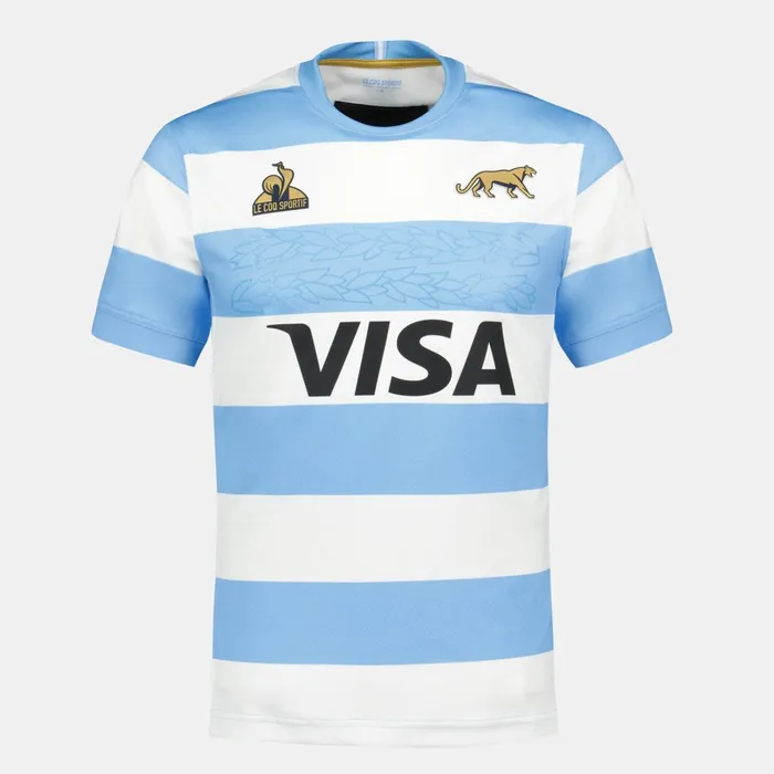 Men Le Coq Sportif Tshirts And Tops Los Pumas Uar 8211 Match Outfit Jersey Bluemas