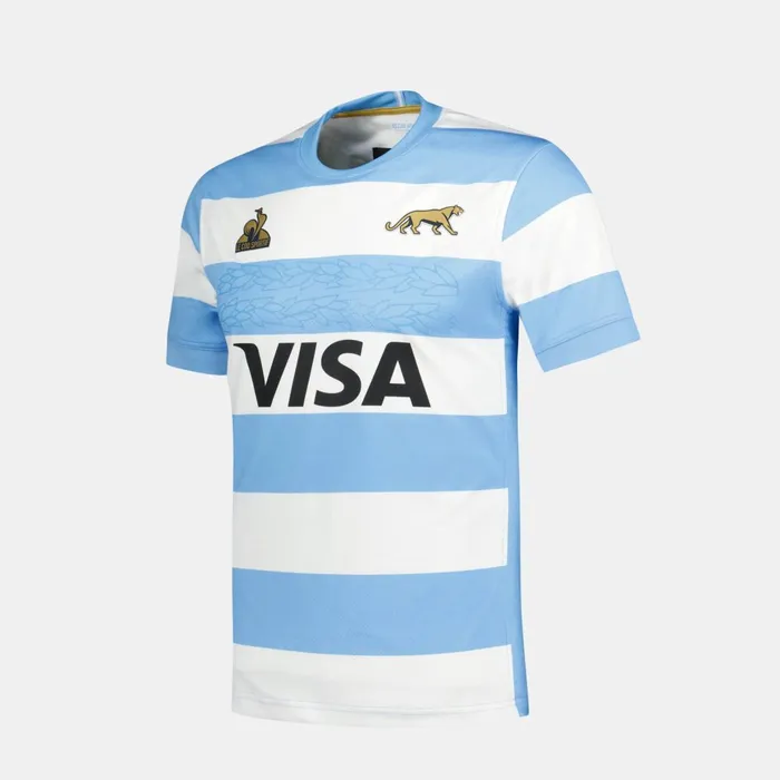 Men Le Coq Sportif Tshirts And Tops Los Pumas Uar 8211 Match Outfit Jersey Bluemas