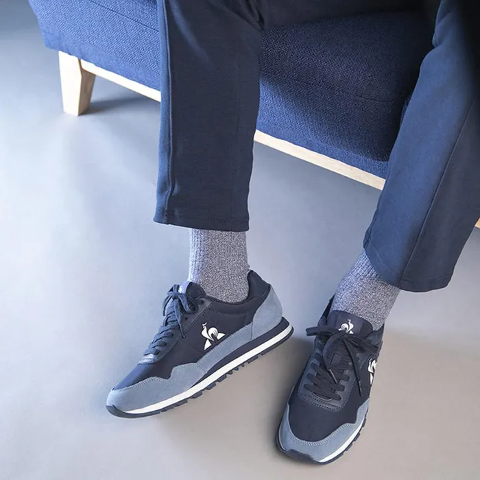 Men Le Coq Sportif Trainers And Sneakers Shoes ASTRA 2 Dress Blue Ashley Blue Men Le Coq Sportif Trainers And Sneakers Shoes ASTRA 2 Dress Blue Ashley Blue