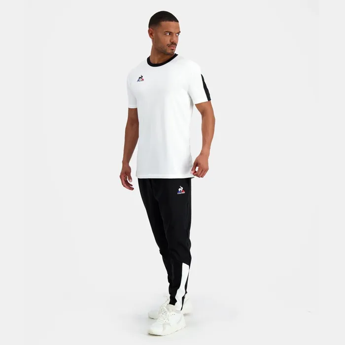 Men Le Coq Sportif Trousers And Joggers Training Trousers Black
