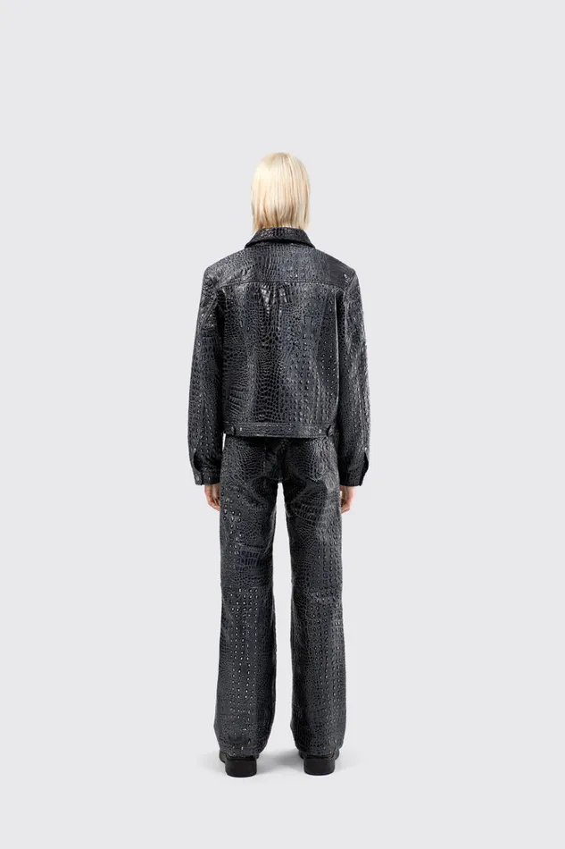 Men Leather Pants Dark Gray Leather Trousers Camper TrousersandShorts Men Leather Pants Dark Gray Leather Trousers Camper TrousersandShorts