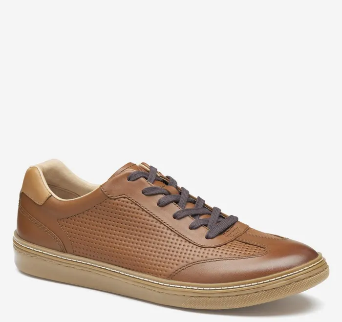 Men Mcguffey TToe Tan Embossed Full Grainsmooth Full Grain JohnstonandMurphy LaceUps Men Mcguffey TToe Tan Embossed Full Grainsmooth Full Grain JohnstonandMurphy LaceUps