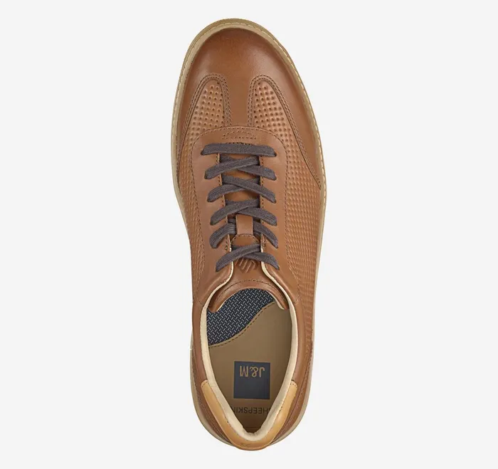 Men Mcguffey TToe Tan Embossed Full Grainsmooth Full Grain JohnstonandMurphy LaceUps Men Mcguffey TToe Tan Embossed Full Grainsmooth Full Grain JohnstonandMurphy LaceUps