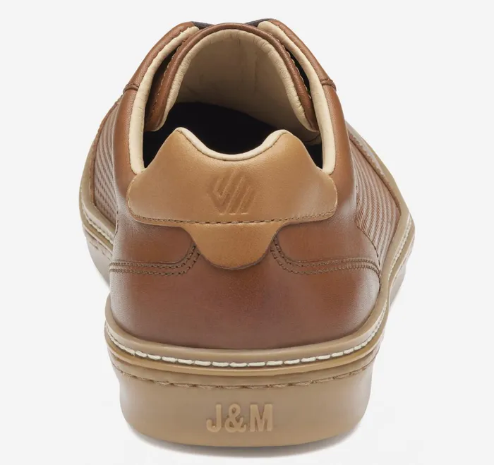 Men Mcguffey TToe Tan Embossed Full Grainsmooth Full Grain JohnstonandMurphy LaceUps Men Mcguffey TToe Tan Embossed Full Grainsmooth Full Grain JohnstonandMurphy LaceUps