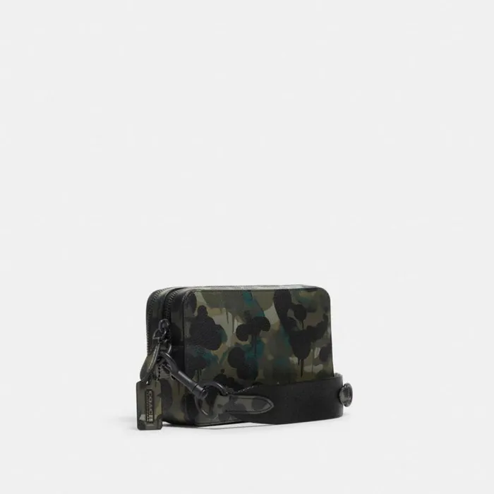 Men Messenger and Crossbody Coach Charter Crossbody With Hybrid Pouch With Camo Print Greenblue Men Messenger and Crossbody Coach Charter Crossbody With Hybrid Pouch With Camo Print Greenblue