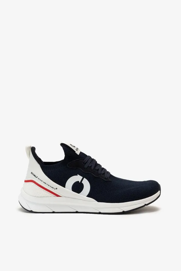 Men Navy Blue Lewis Trainers Ecoalf Sneakers