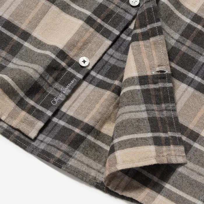 Men Oliver Sweeney Shirts Censo CamelNavy Men Oliver Sweeney Shirts Censo CamelNavy