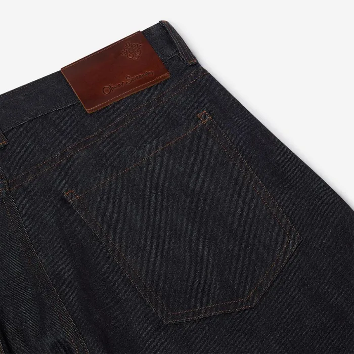 Men Oliver Sweeney Trousers Lagoa Midnight