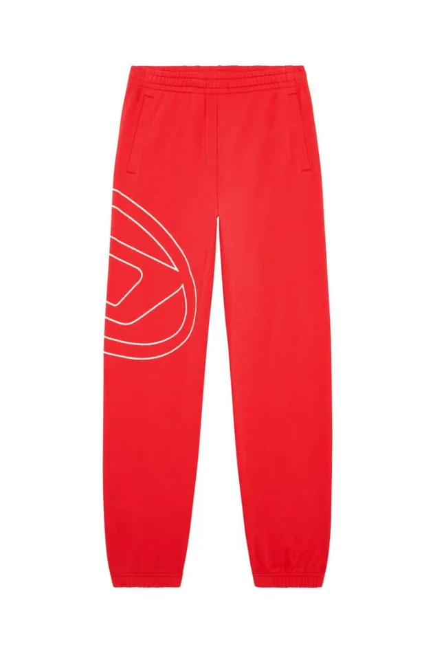 Men PMarkyMegoval Red Diesel Trousers And Shorts Men PMarkyMegoval Red Diesel Trousers And Shorts