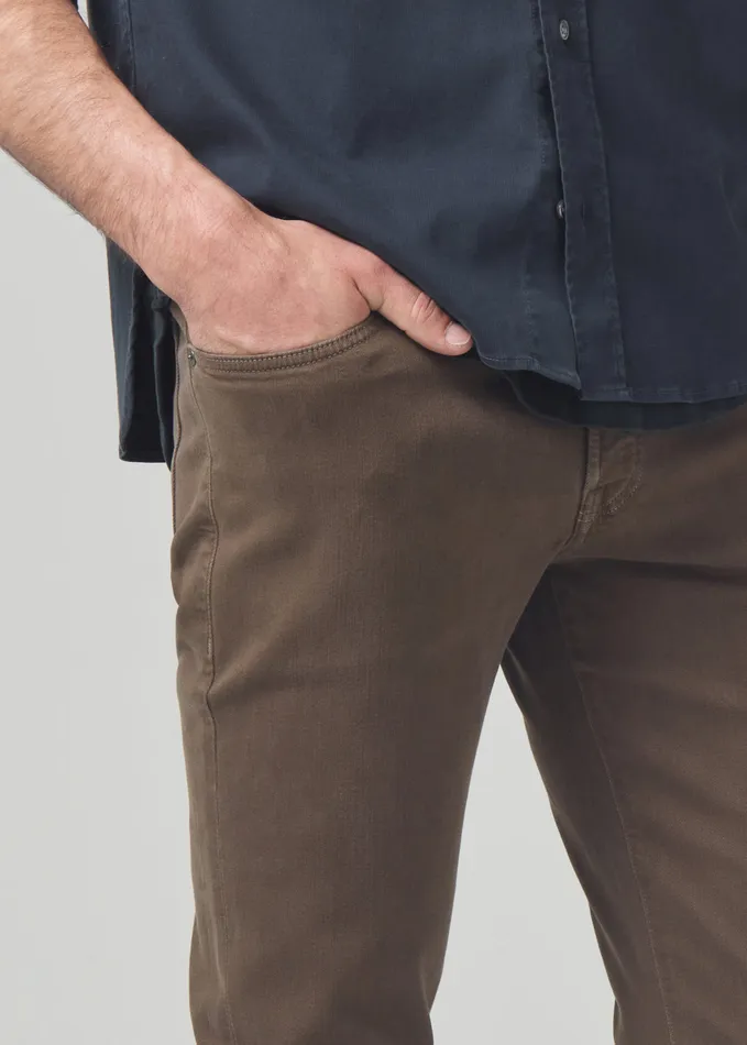 Men Pants Citizens Of Humanity Gage Slim Straight Soft Weft In Froth