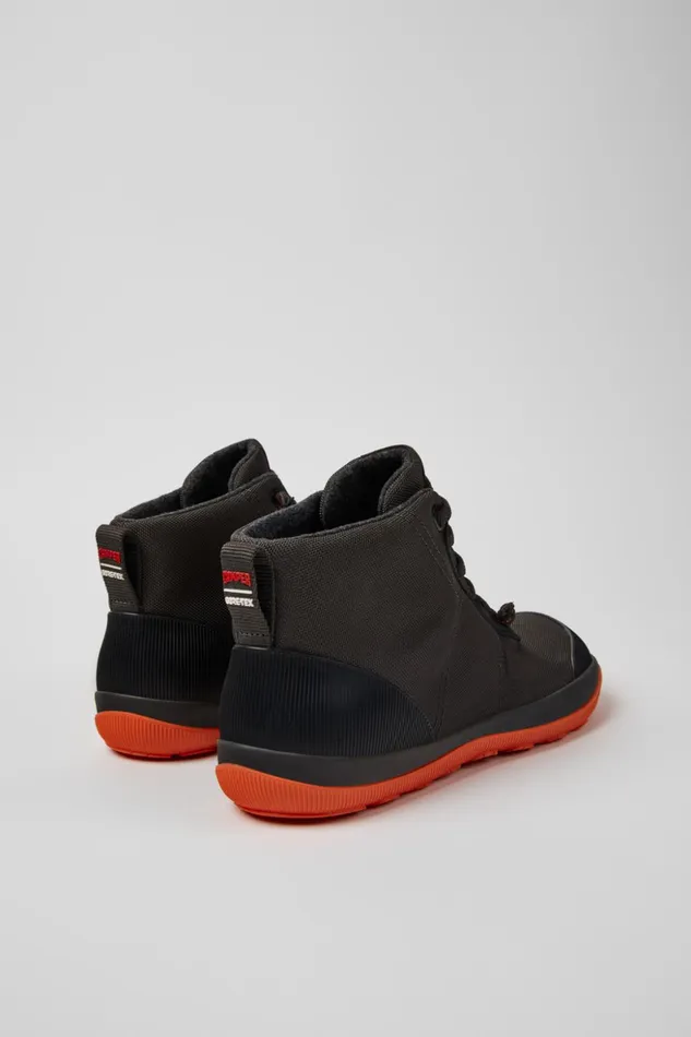 Men Peu Pista GORETEX Gray Textile Ankle Boots Camper Ankle Boots Men Peu Pista GORETEX Gray Textile Ankle Boots Camper Ankle Boots