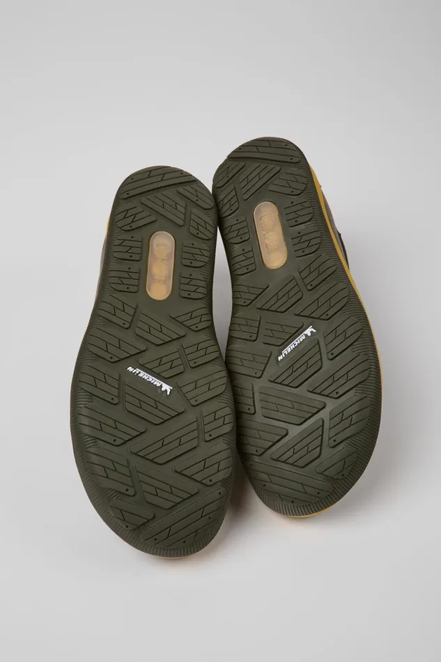 Men Peu Pista Green Ankle Boots Camper Ankle Boots Men Peu Pista Green Ankle Boots Camper Ankle Boots