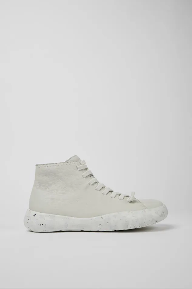 Men Peu Stadium White Nondyed Leather Ankle Boots Camper Ankle Boots Men Peu Stadium White Nondyed Leather Ankle Boots Camper Ankle Boots