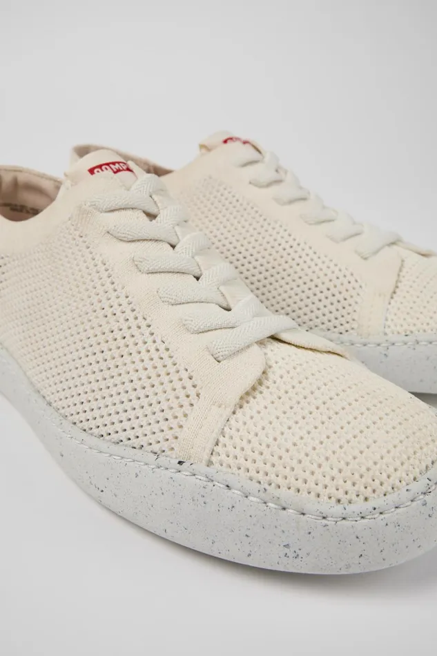 Men Peu Touring White Recycled PET Sneakers Camper Sneakers