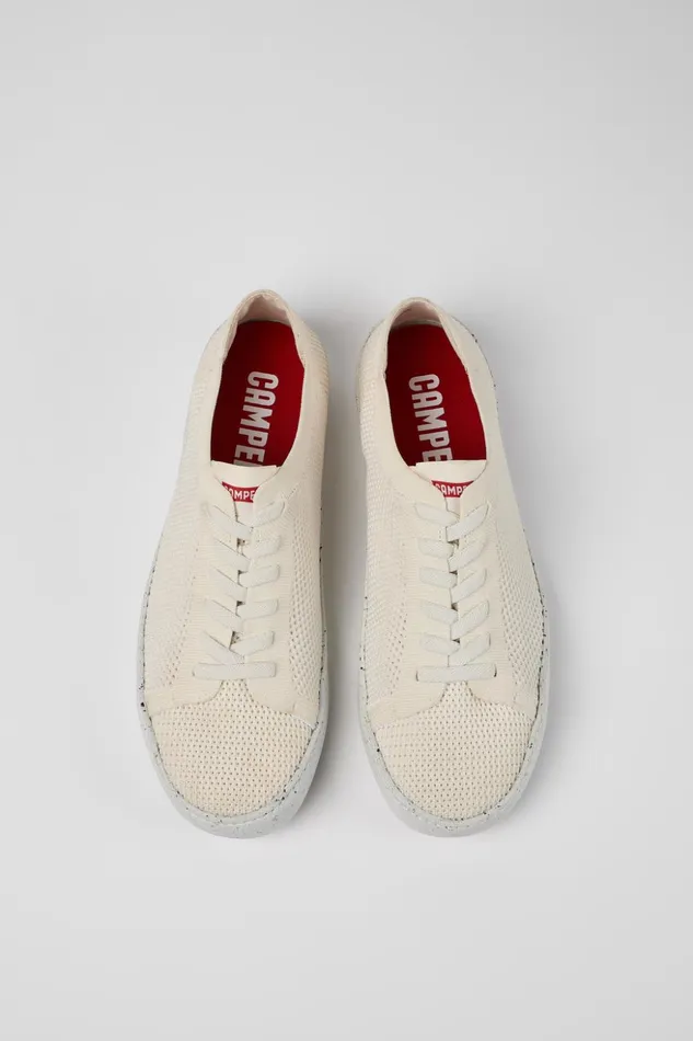 Men Peu Touring White Recycled PET Sneakers Camper Sneakers Men Peu Touring White Recycled PET Sneakers Camper Sneakers