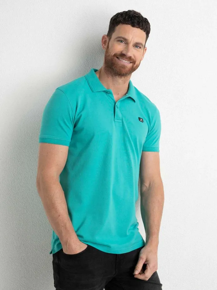 Men Polo Shirts Petrol Industries Classic Polo Shirt Ranking Green