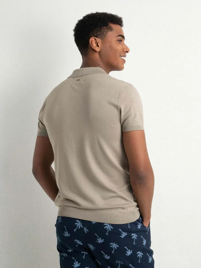 Men Polo Shirts Petrol Industries Comfortable Polo Shirt Wild Dessert