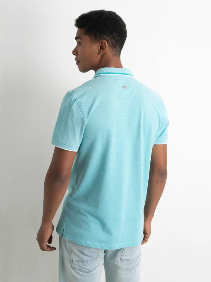 Men Polo Shirts Petrol Industries Sporty Polo Shirt Ranking Green