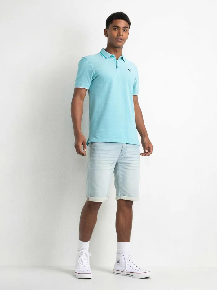 Men Polo Shirts Petrol Industries Sporty Polo Shirt Ranking Green