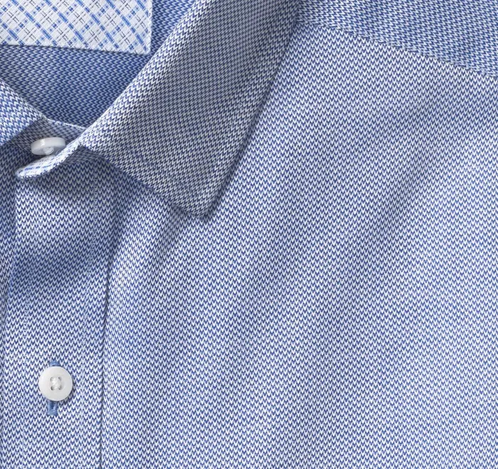 Men Premium Cotton Shirts Royal Birdseye JohnstonandMurphy Shirts Men Premium Cotton Shirts Royal Birdseye JohnstonandMurphy Shirts