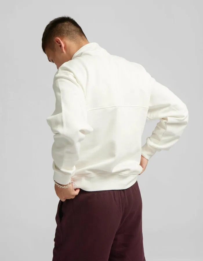 Men Quarter Zips Colorful Standard Organic Quarter Zip Misty Brown