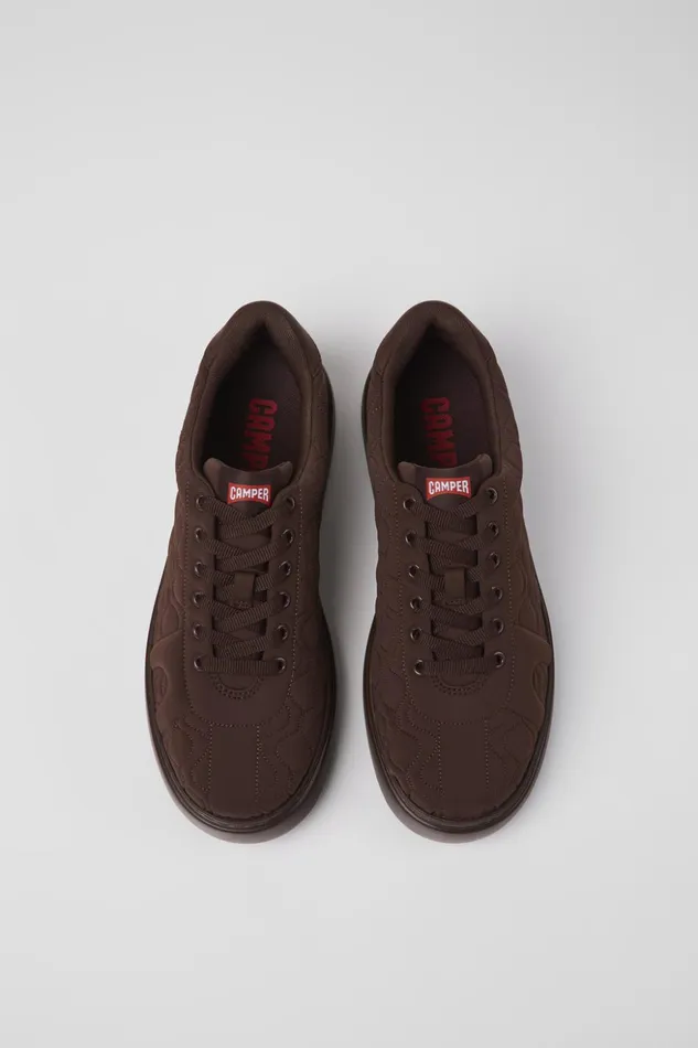 Men Runner K21 Burgundy Textile Sneakers Camper Sneakers Men Runner K21 Burgundy Textile Sneakers Camper Sneakers
