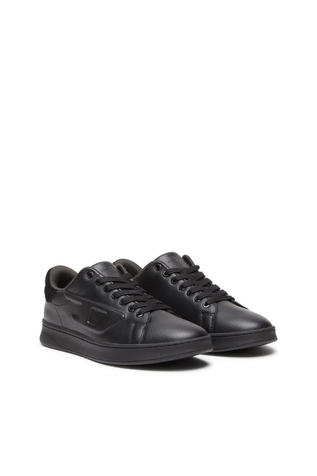 Men SAthene Low Black Diesel Sneakers Men SAthene Low Black Diesel Sneakers