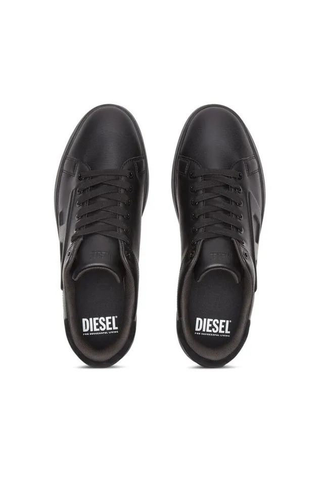 Men SAthene Low Black Diesel Sneakers Men SAthene Low Black Diesel Sneakers