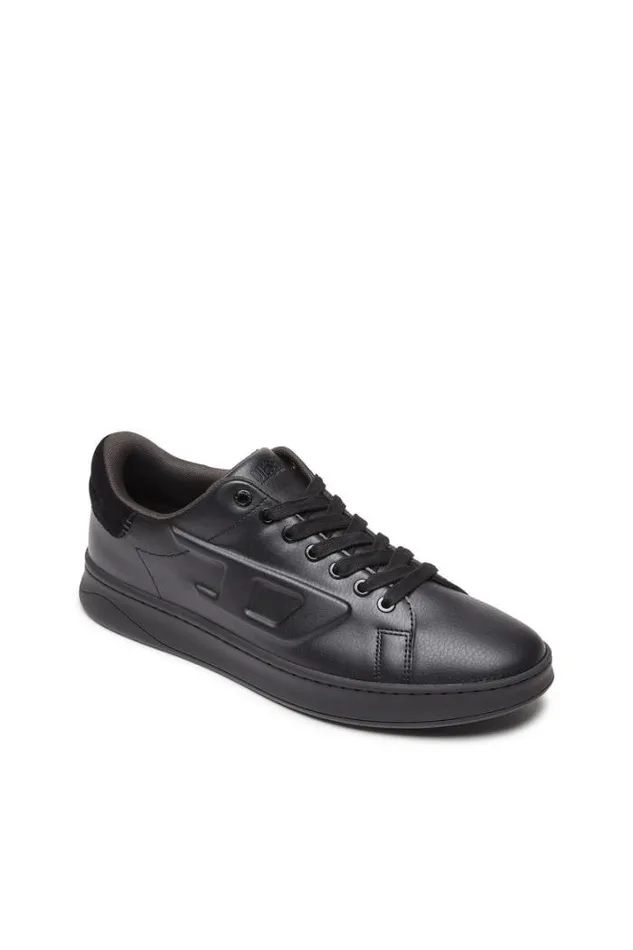 Men SAthene Low Black Diesel Sneakers Men SAthene Low Black Diesel Sneakers