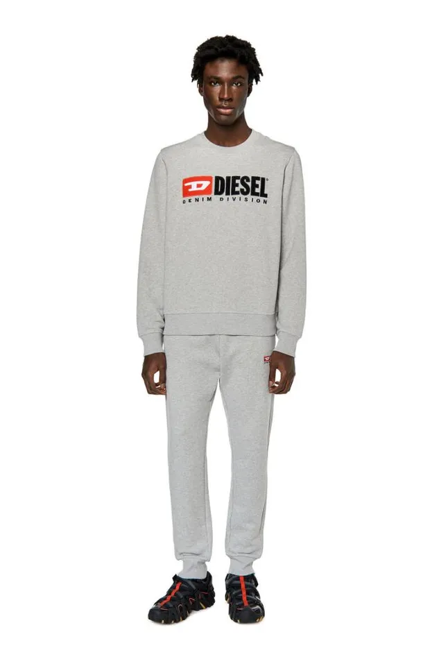 Men SGinnDiv Grey Diesel Sweaters