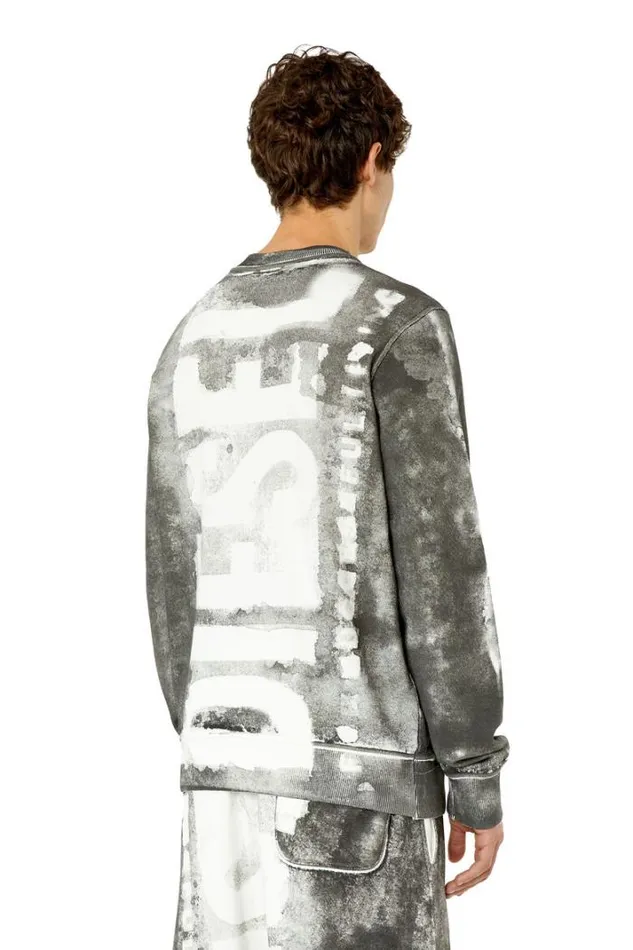 Men SGiny Grey Diesel Sweaters Men SGiny Grey Diesel Sweaters