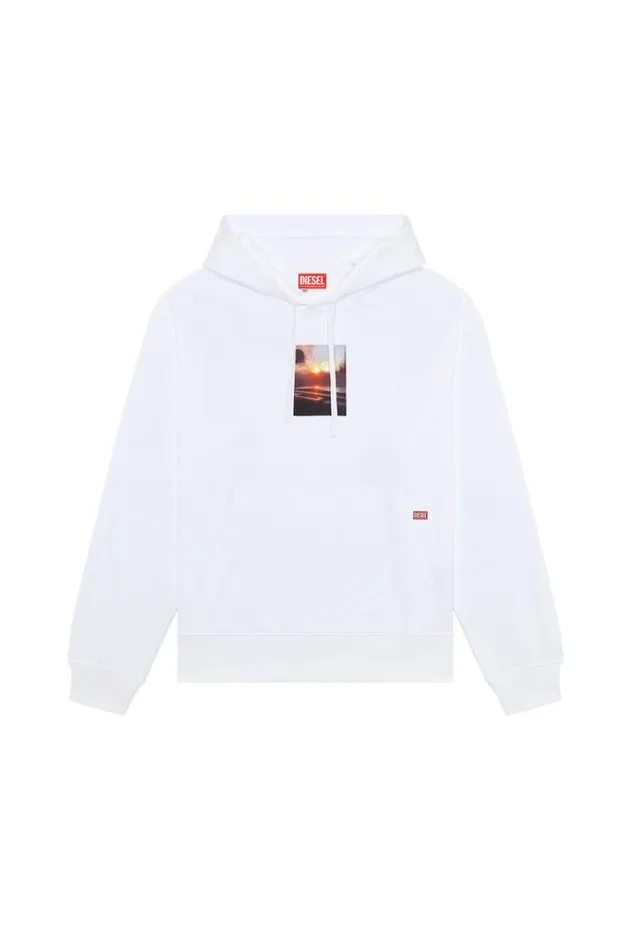 Men SMacsHoodL6 White Diesel Sweaters Men SMacsHoodL6 White Diesel Sweaters