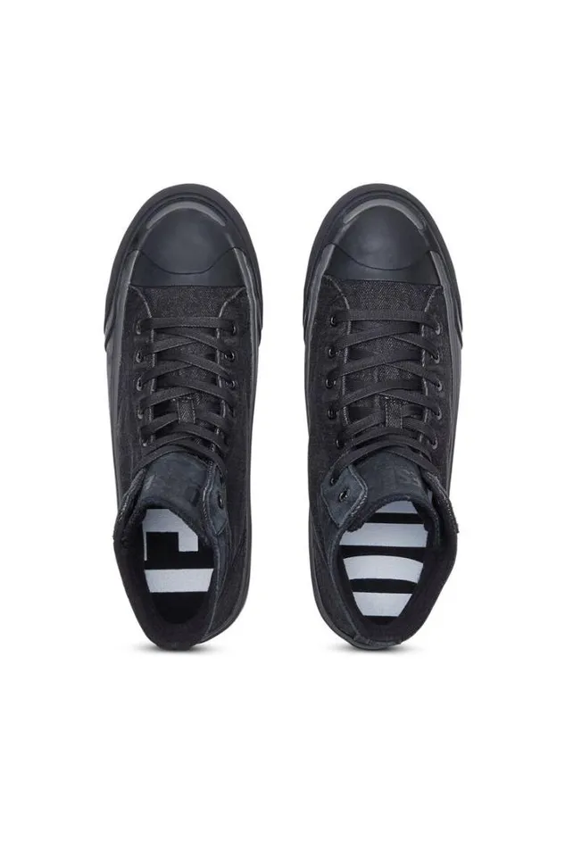 Men SPrincipia Mid X Black Diesel Sneakers Men SPrincipia Mid X Black Diesel Sneakers