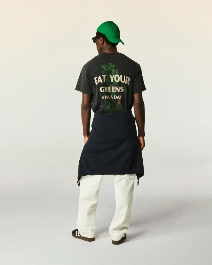 Men Shirts and TShirts From Future Crewneck Short Sleeve TShirt Washed Black