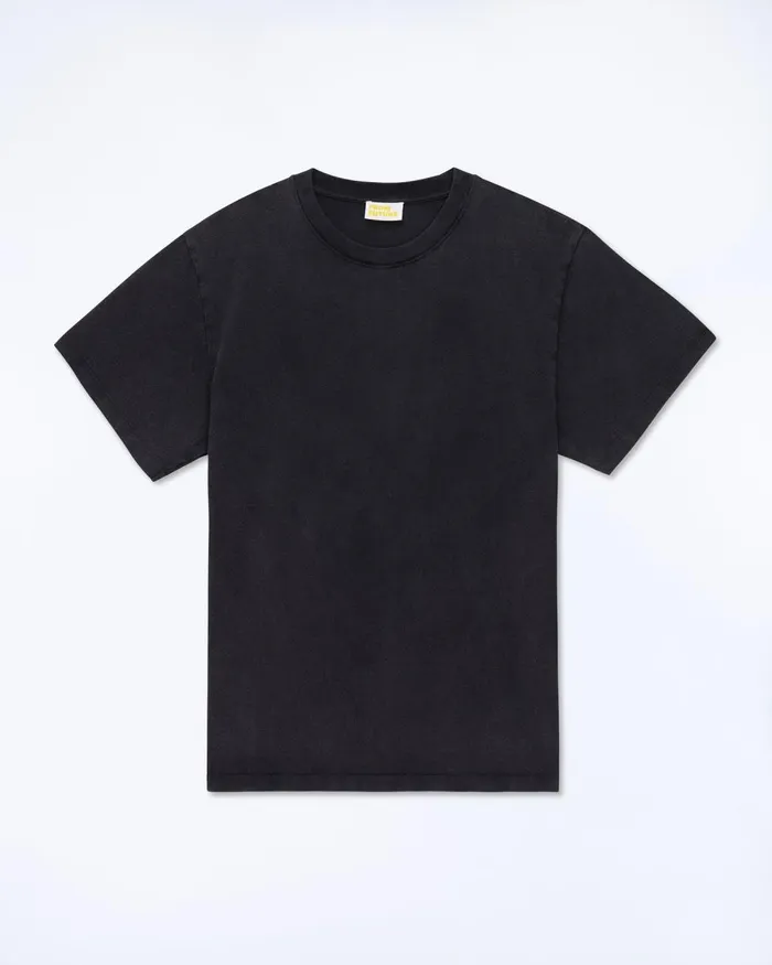 Men Shirts and TShirts From Future Crewneck Short Sleeve TShirt Washed Black
