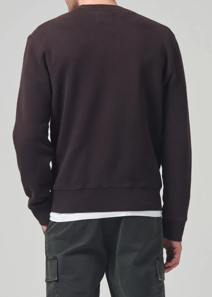 Men Shirts Citizens Of Humanity Vintage Crewneck Sweatshirt In Barrister