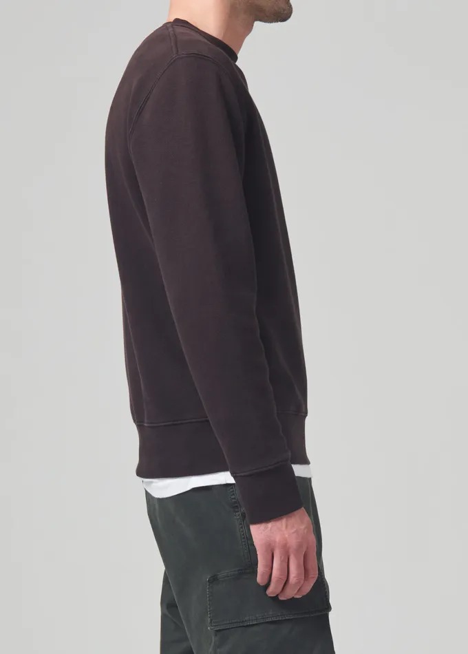 Men Shirts Citizens Of Humanity Vintage Crewneck Sweatshirt In Barrister