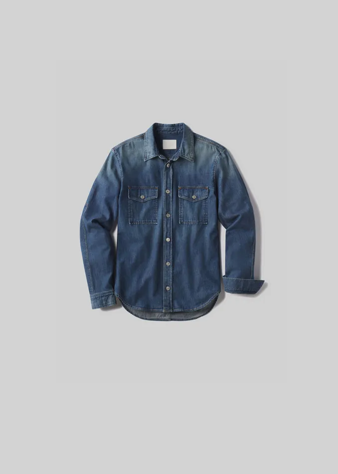 Men Shirts Citizens Of Humanity Wesley Shirt In Harcourt