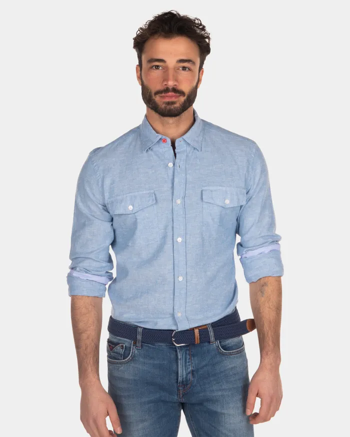 Men Shirts NZA New Zealand Auckland Cotton Shirt Lud Men Shirts NZA New Zealand Auckland Cotton Shirt Lud